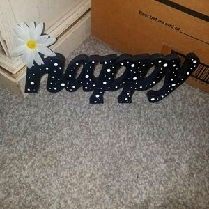 Happy sign